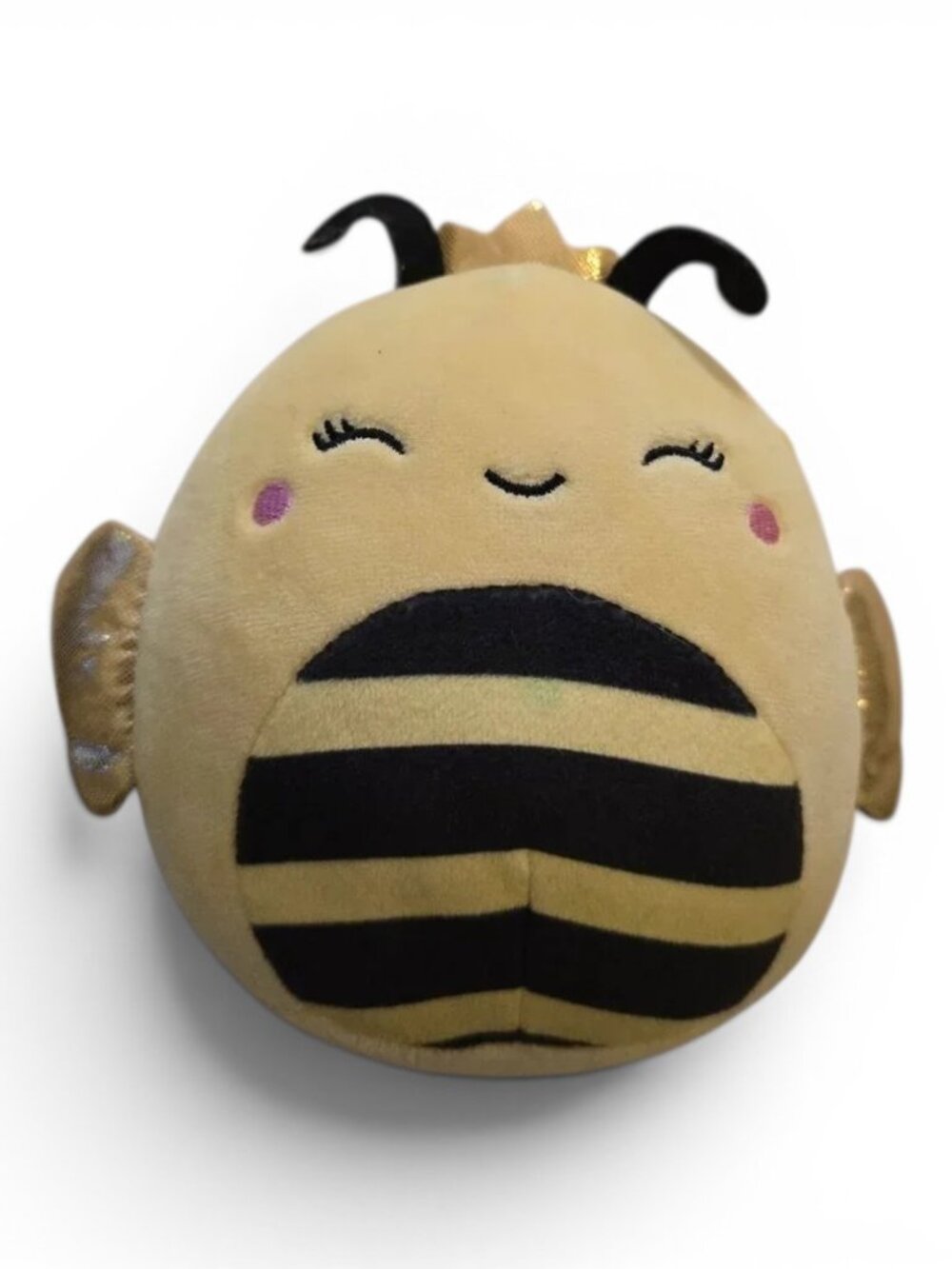 Sunny Queen Bee Squishmallow 5 Inch Plush Gold Wings Kellytoy Bumble Bee Cute